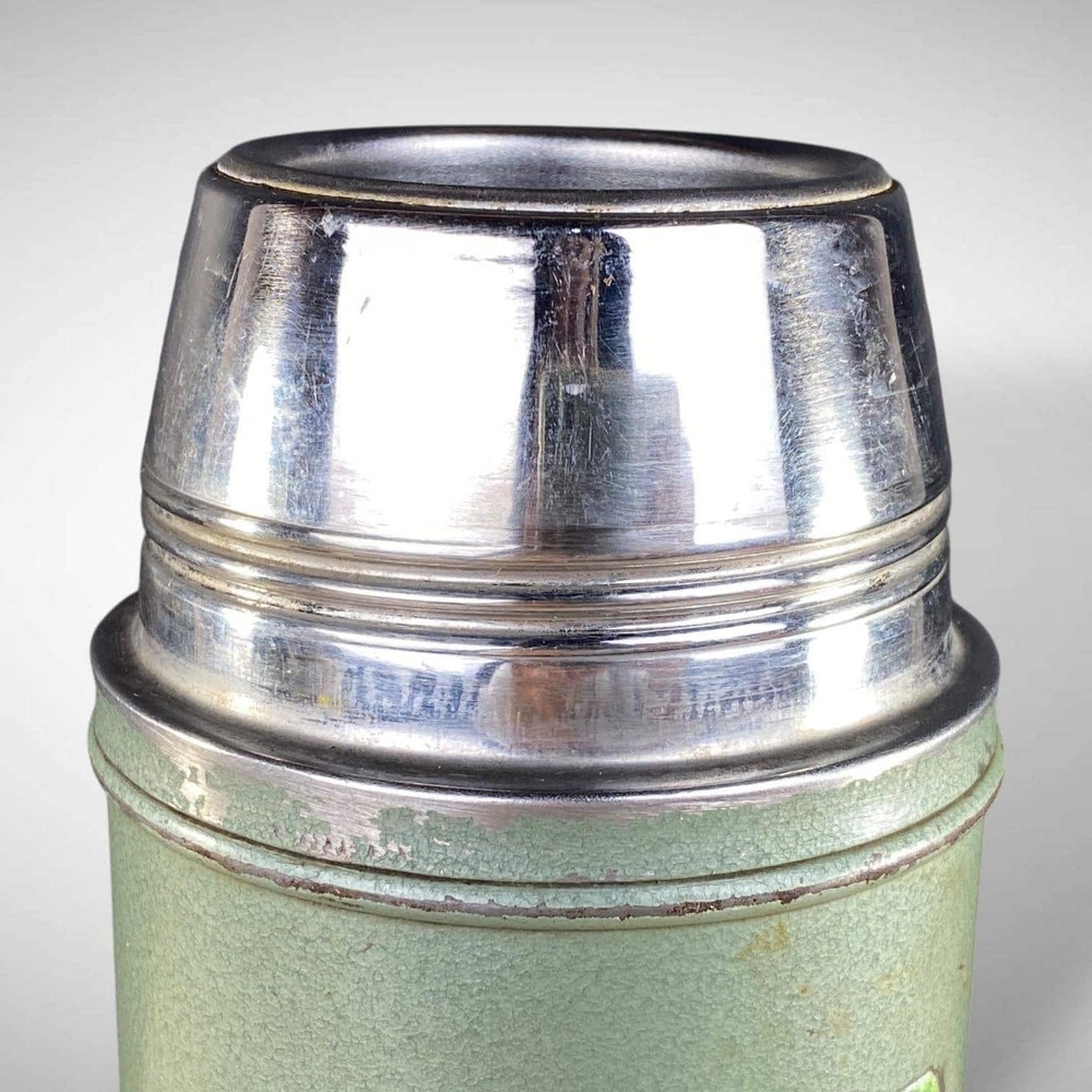 Stanley 1357 1 Quart Thermos SuperVac Steel Lined 1959 Industrial NO Stopper‎ - Picture 9 of 10